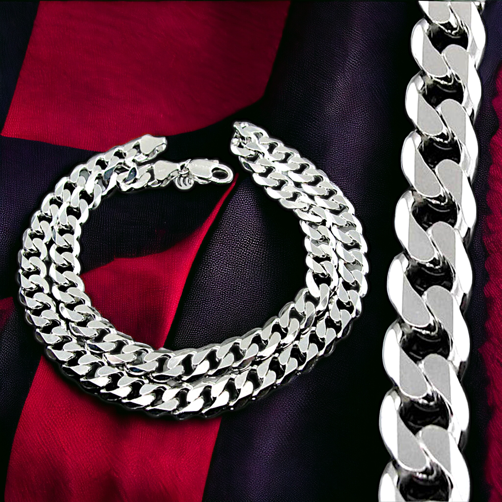 Buy 100 Men's Chains Online Mens Silver Chains Sterling