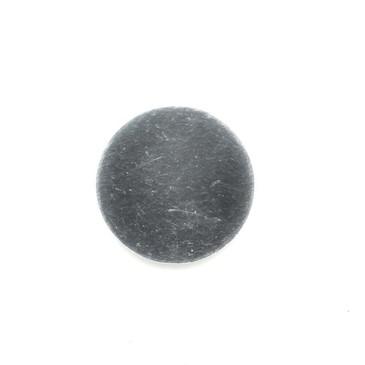 Pure Solid Silver Plain Coin Round Piece Astrology healing Chandi ka Tukra
