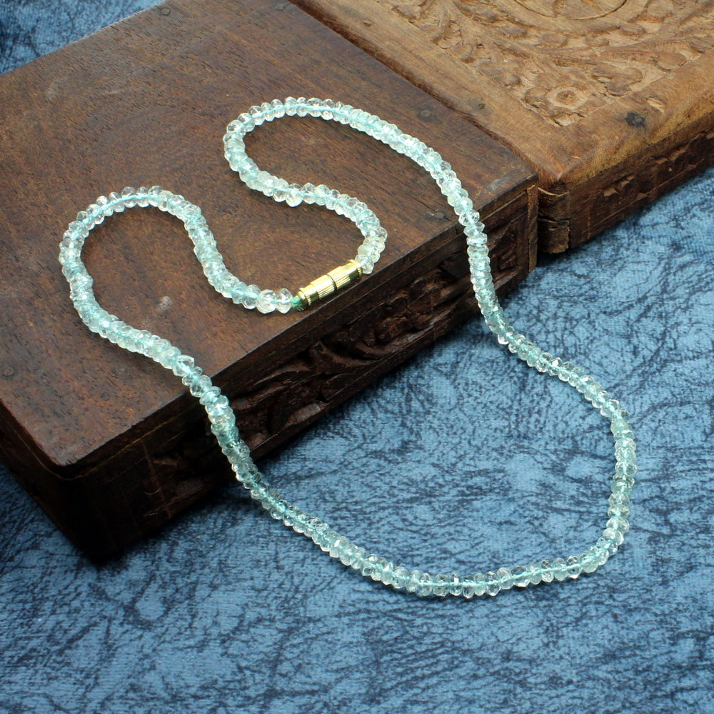 Sky Blue Carats Natural Aquamarine Gemstone beads