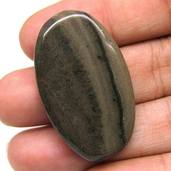 Amazing Textures Lustrous 35.4Ct Natural Jasper Oval Cabochon Gemstone