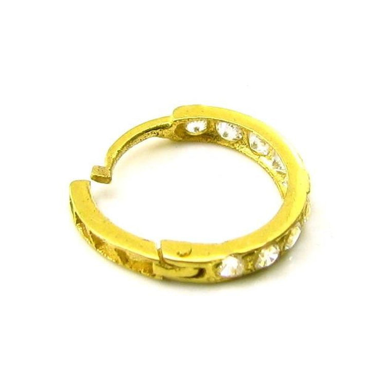 Beautiful and trending nose rings in real 14k . Best Quality Clicker Nose Ring in India