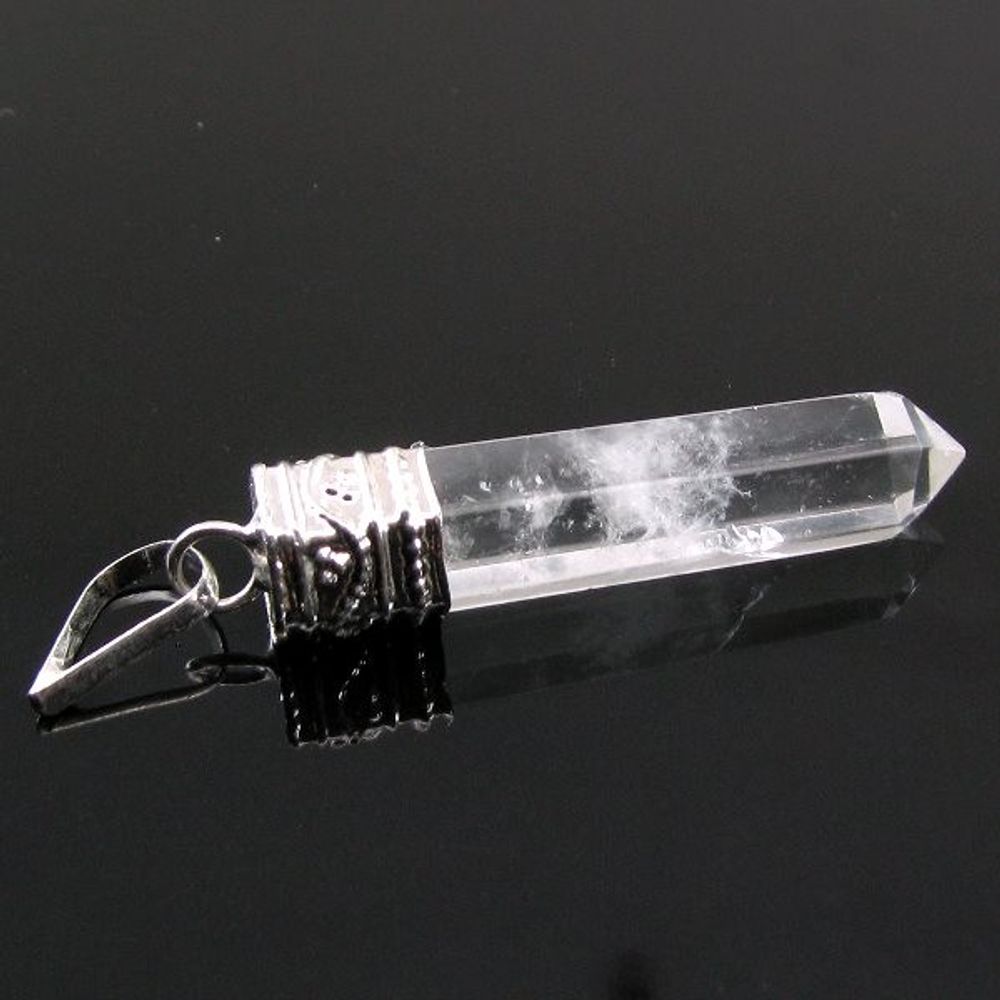 Crystal pencil store pendant