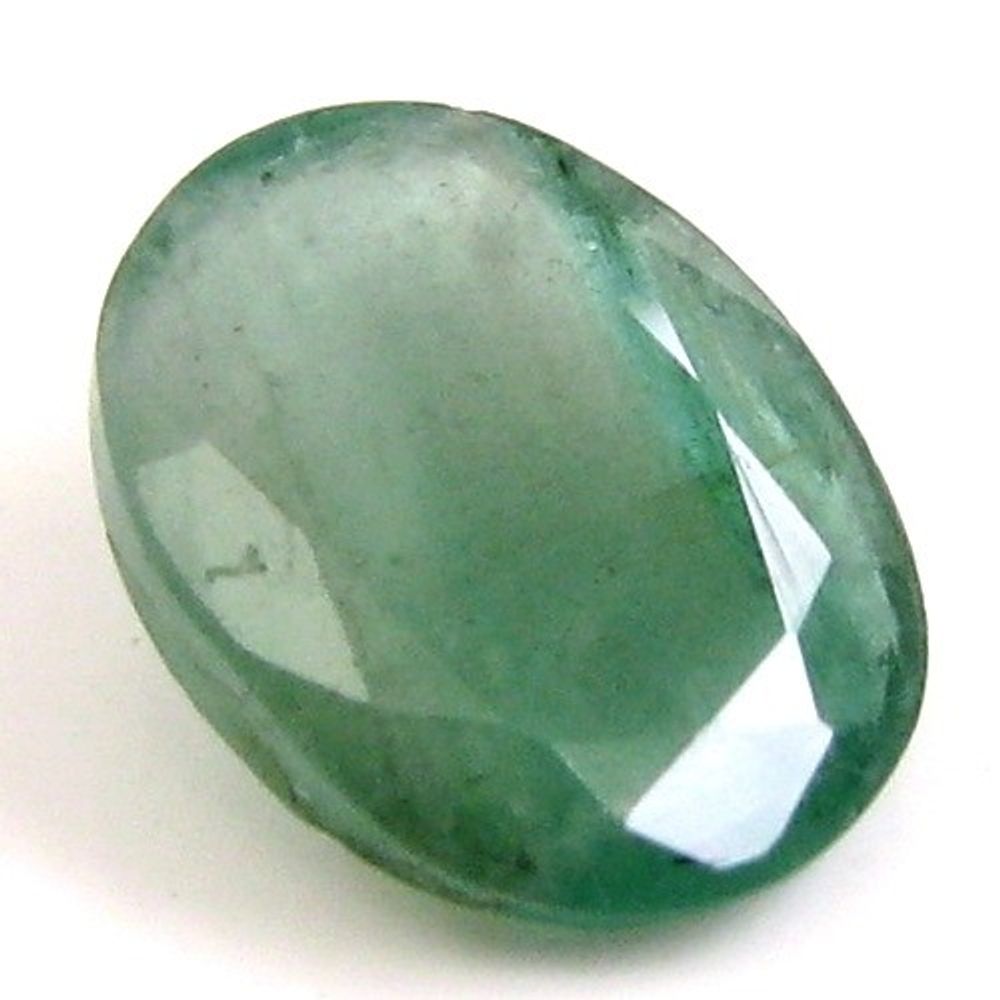 3.25Ct-Natural-Green-Emerald-(Panna)-Oval-Cut-Gemstone