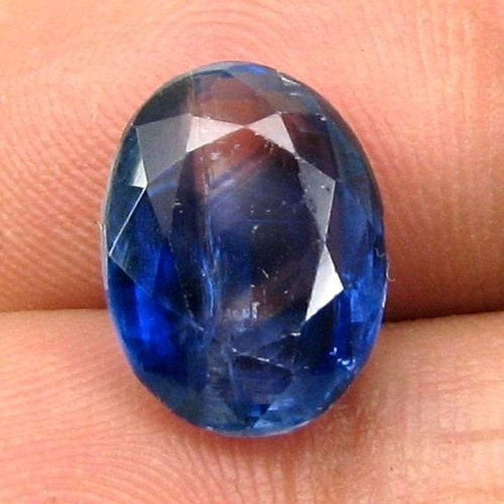 Beautiful Blue 3.8Ct Kyanite Oval Faceted Gemstone