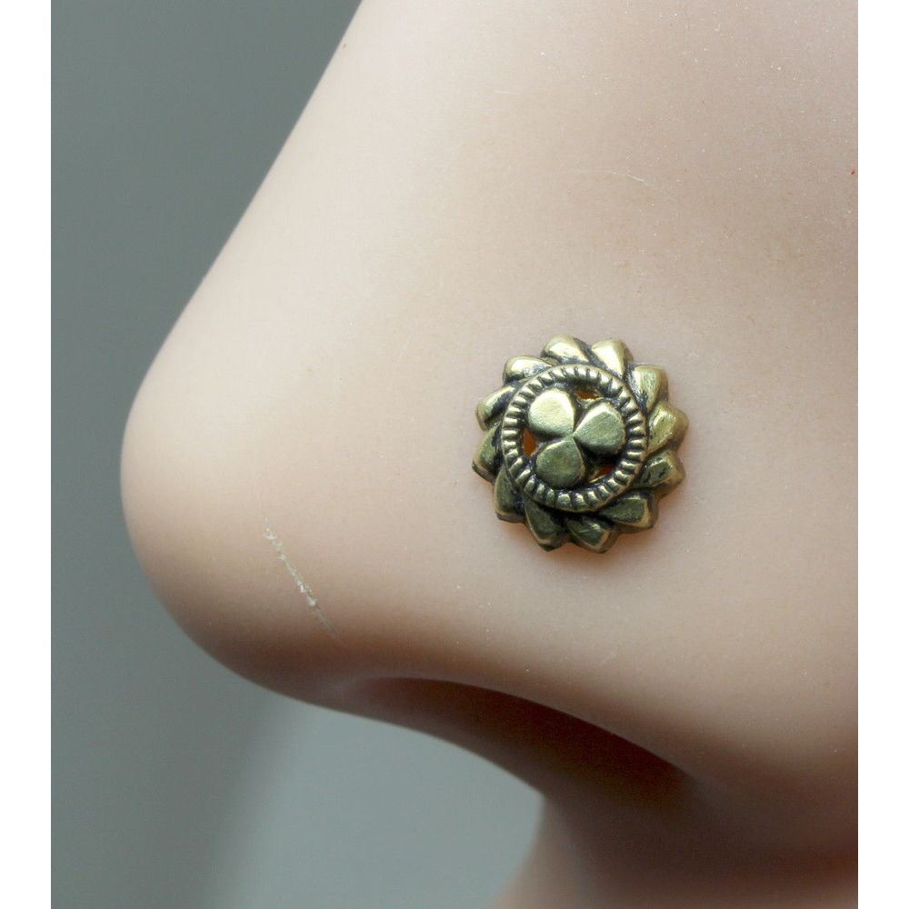 Antique nose pin on sale online