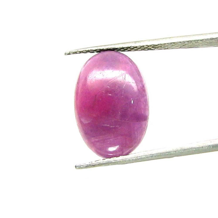 6.6Ct Natural Ruby Oval Shape Cabochone Gemstone