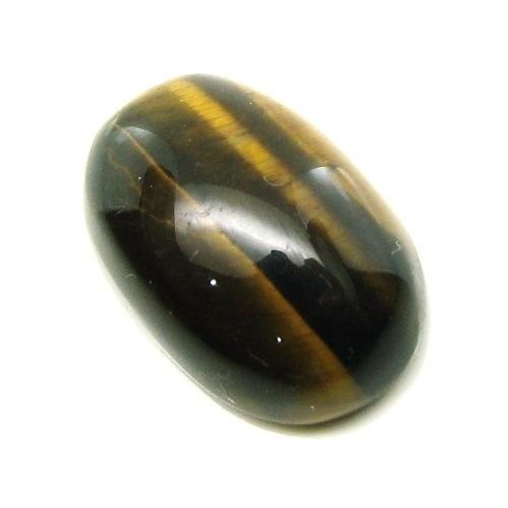 Certified-11.37Ct-Natural-Tiger-Eye-Oval-Cabochon-Gemstone