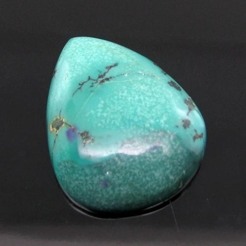65.5Ct-Natural-Blue-Tibet-Turquoise-Pear-Cabochon-Gemstone