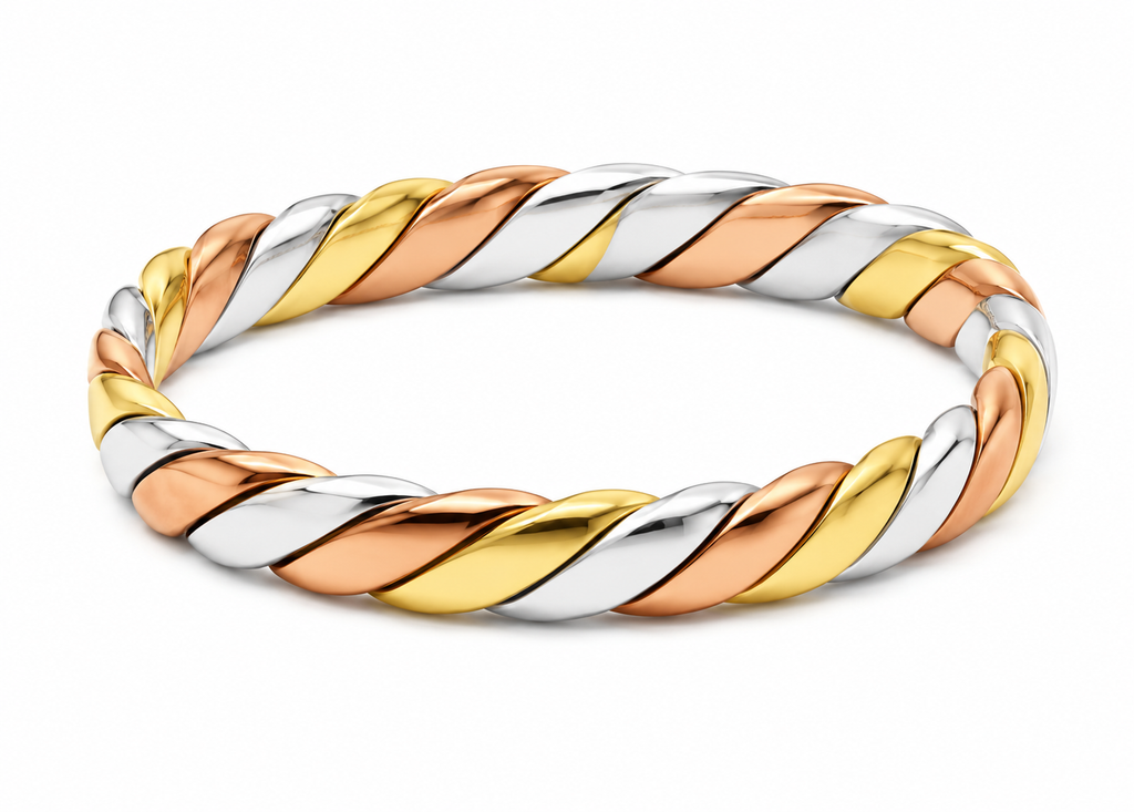 3 Metal Tin Dhattu Gold Silver Copper finger Ring for Red book