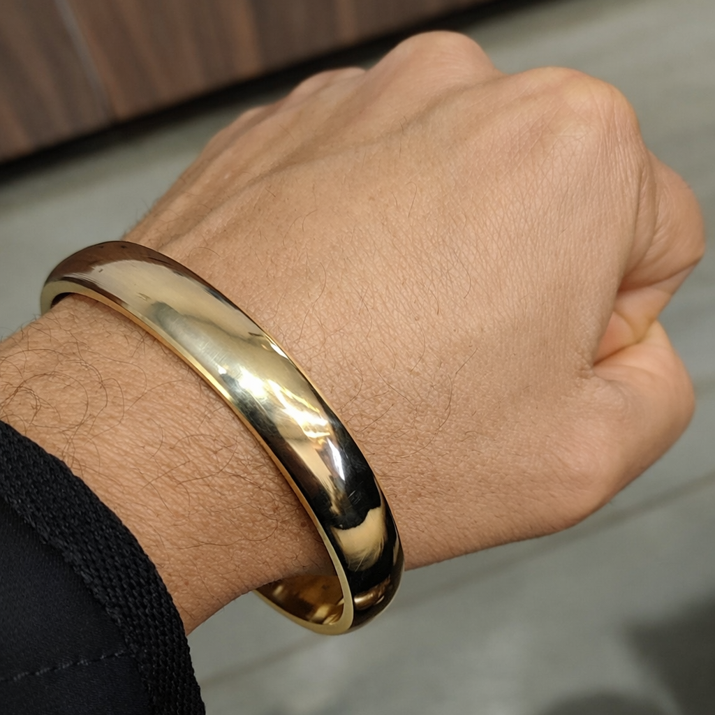 Pure Bronze bangle - Kansa Kada for Astrology and wellness