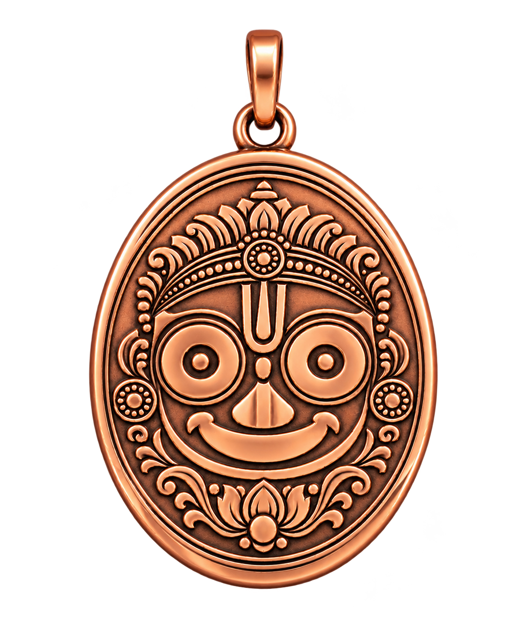 Pure Copper Lord Jagannath Ji Pendant