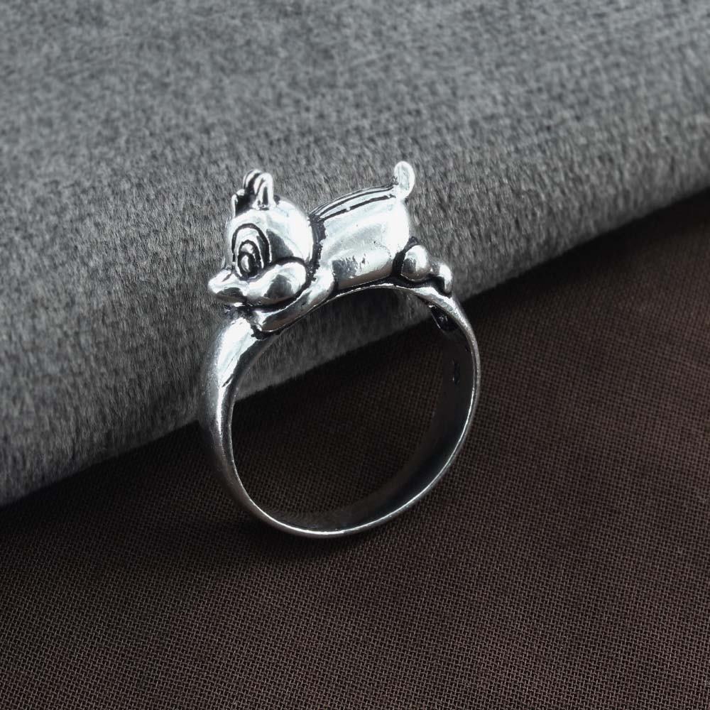 Buy Traditional Style 925 Sterling Silver Chipmunk Ring – Karizma Jewels