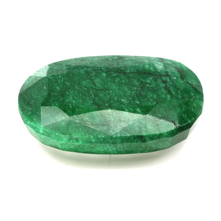 579.8Ct Natural Brazilian Green Emerald Oval Shape Faceted Gemstone