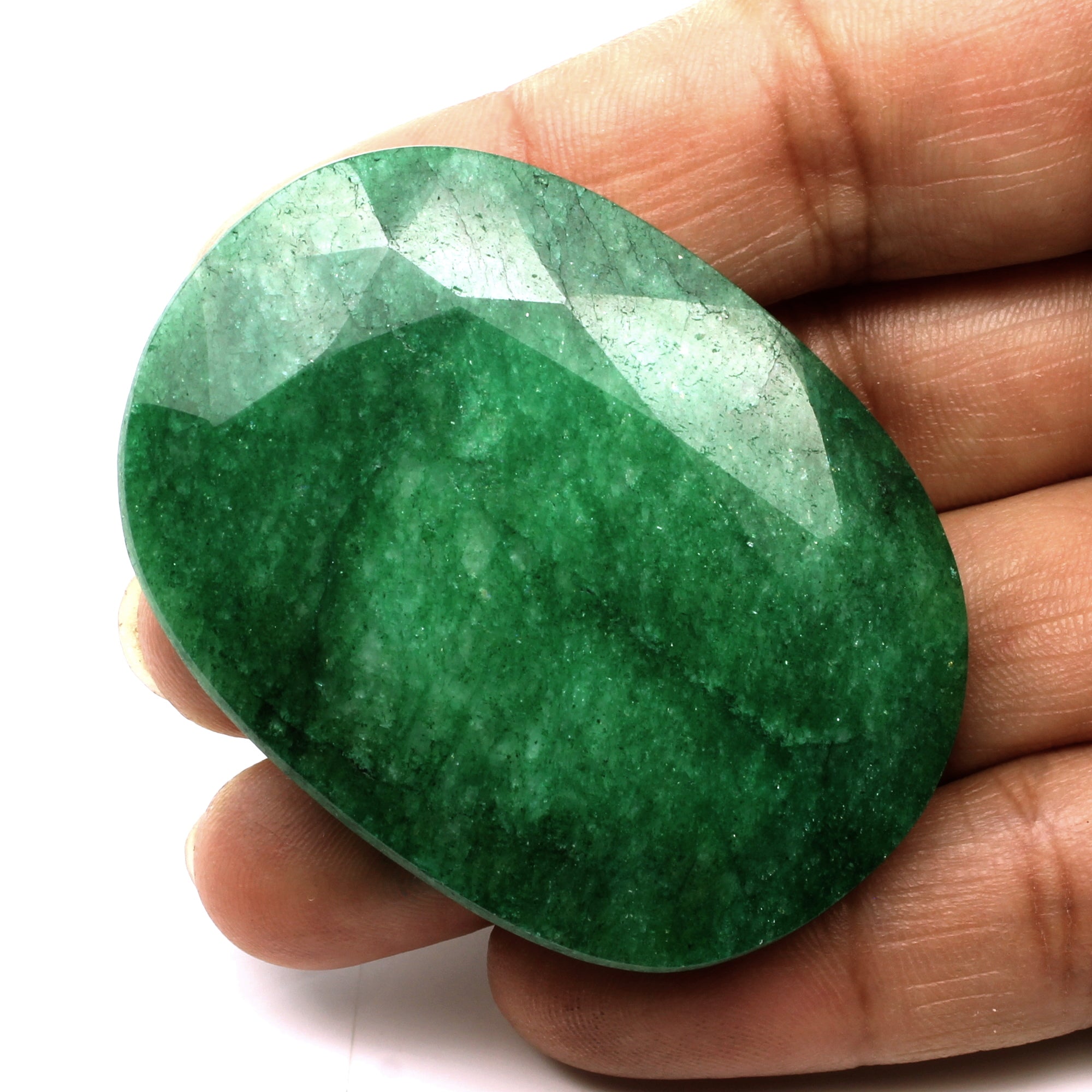 Brazilian 400-500 Carat Natural Green Emerald 1 Piece