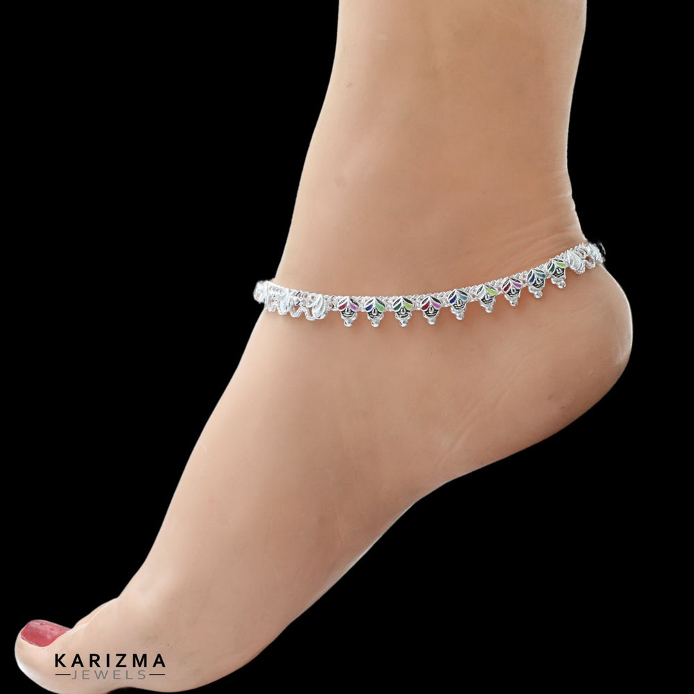 Chandi Ki Payal Silver Anklets New Designs Silver Ankle Bracelets
