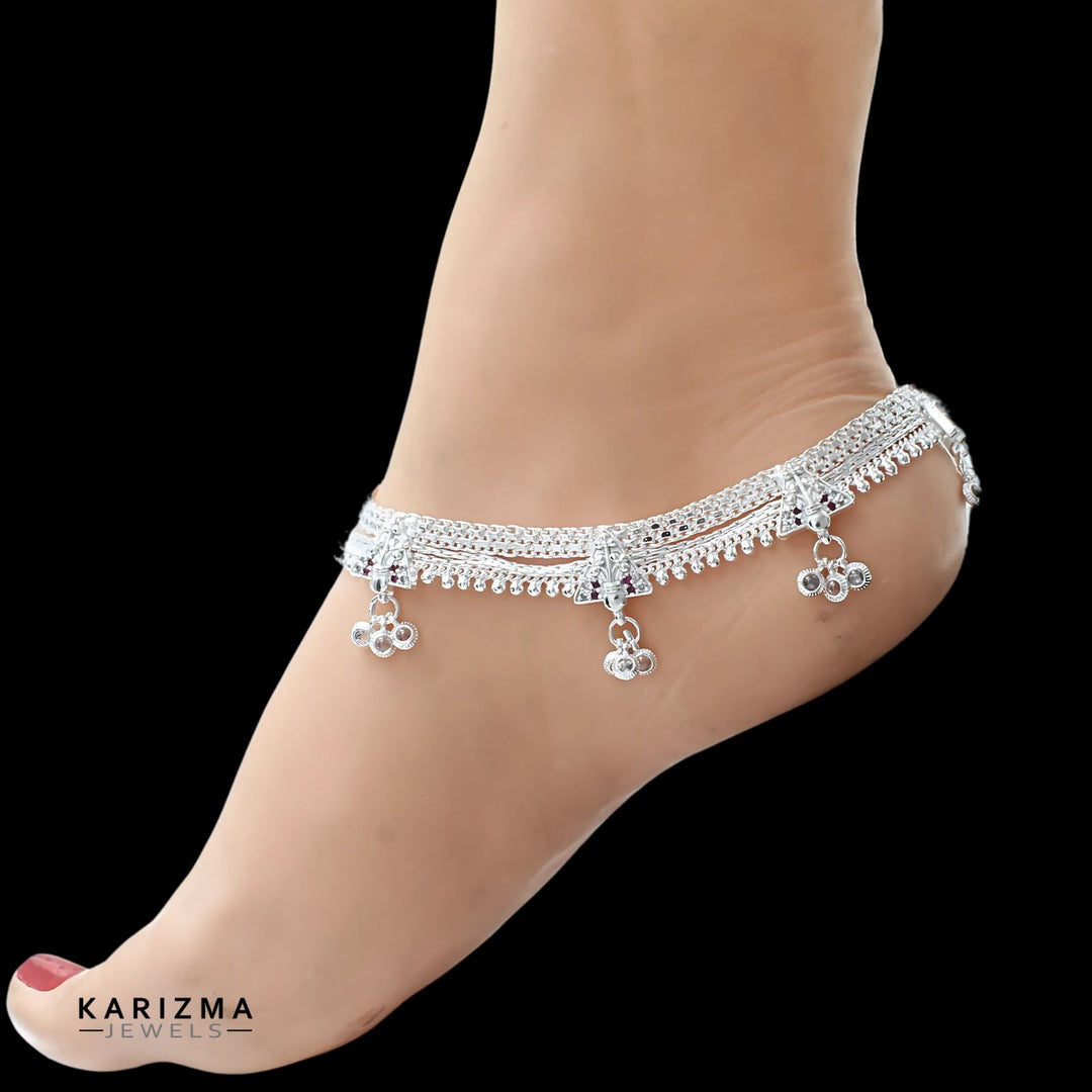 Latest Payal Designs Latest Design Of Pajeb Dulhan Payal Silver