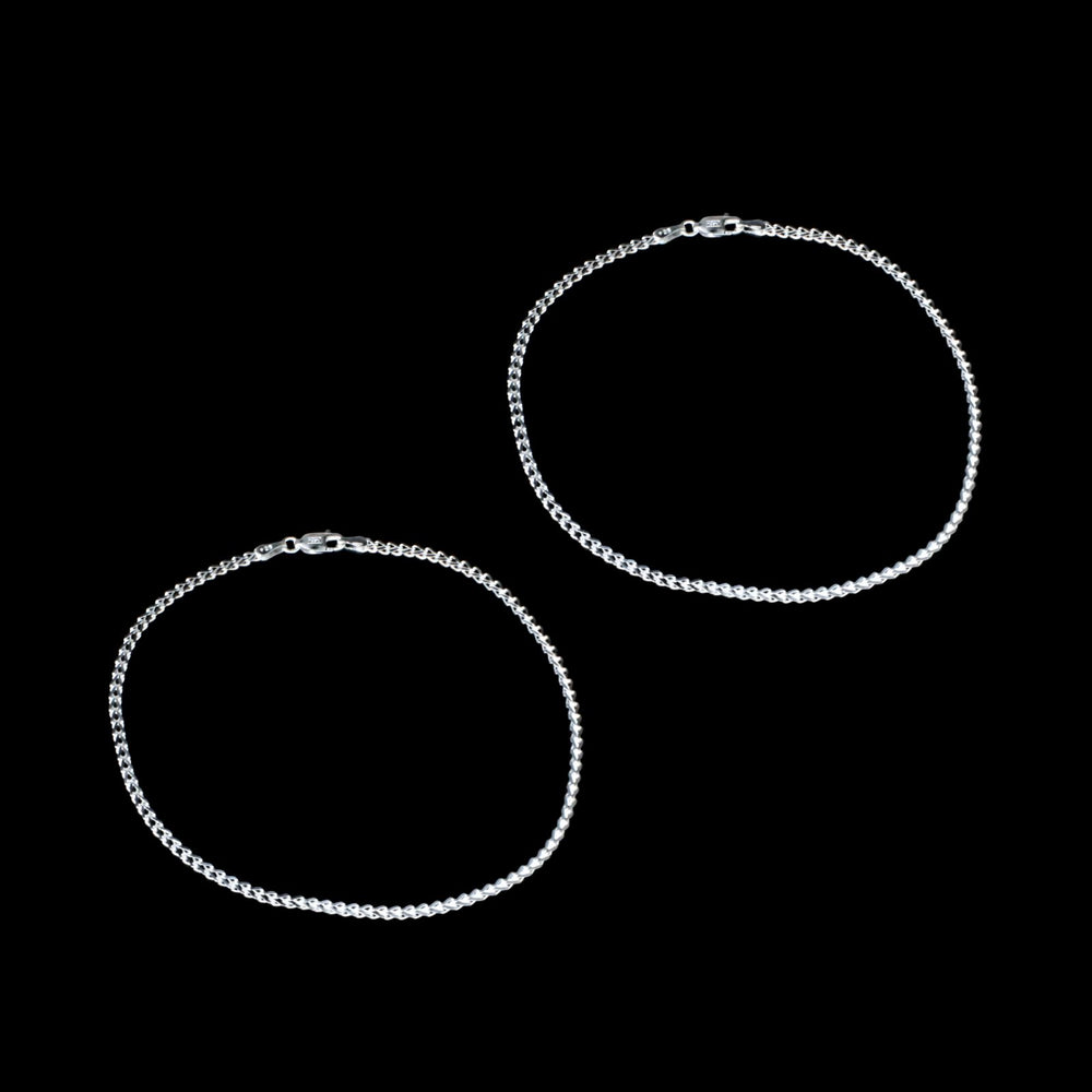 925 Silver Classy Anklet