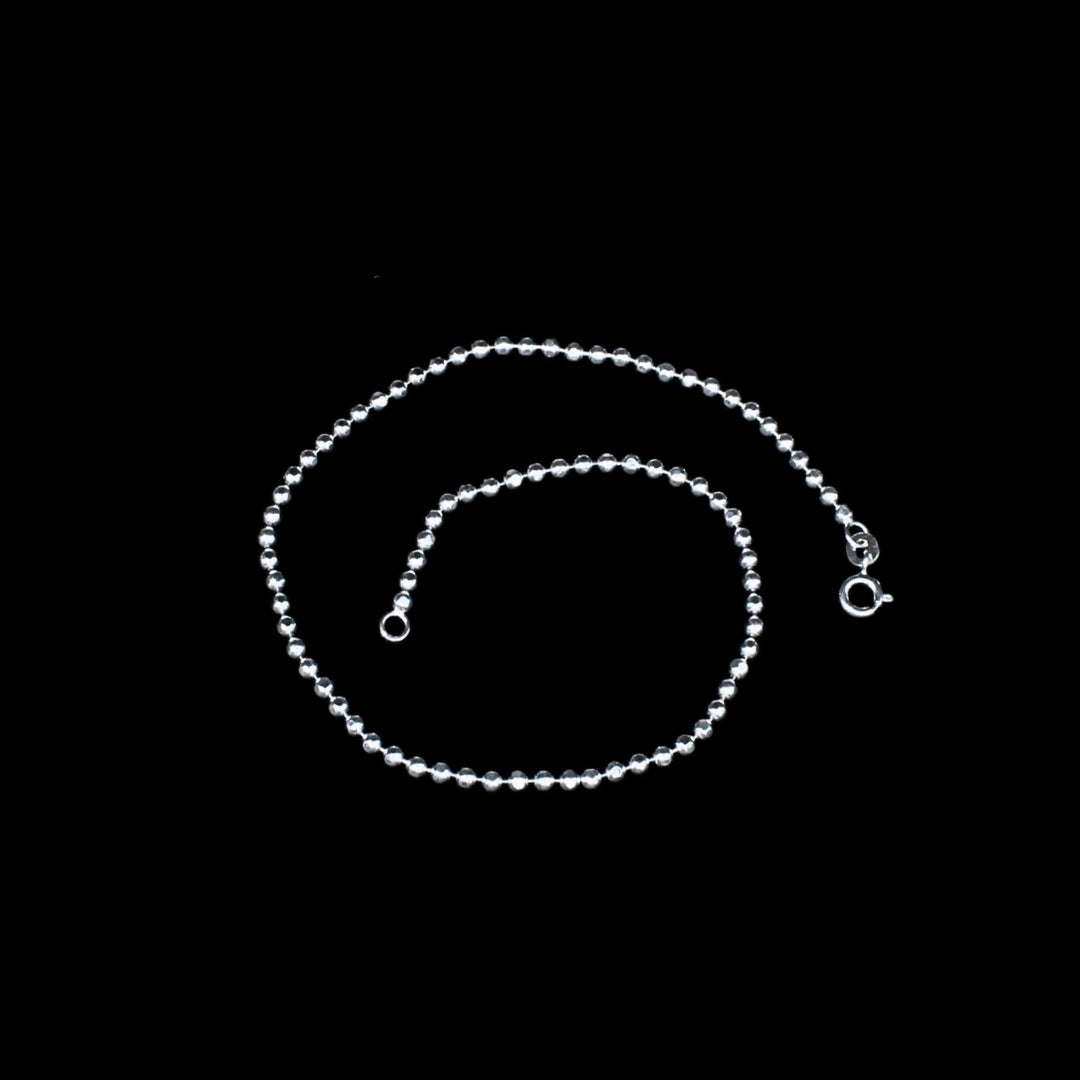 Fancy Silver Ankle Bracelet For Girls and Women 