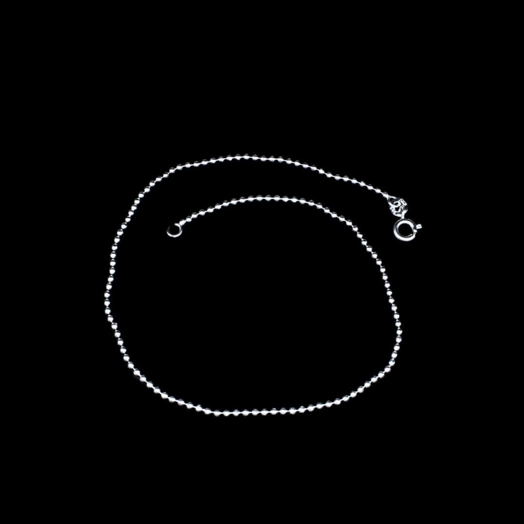 Designer Silver Anklets For Female