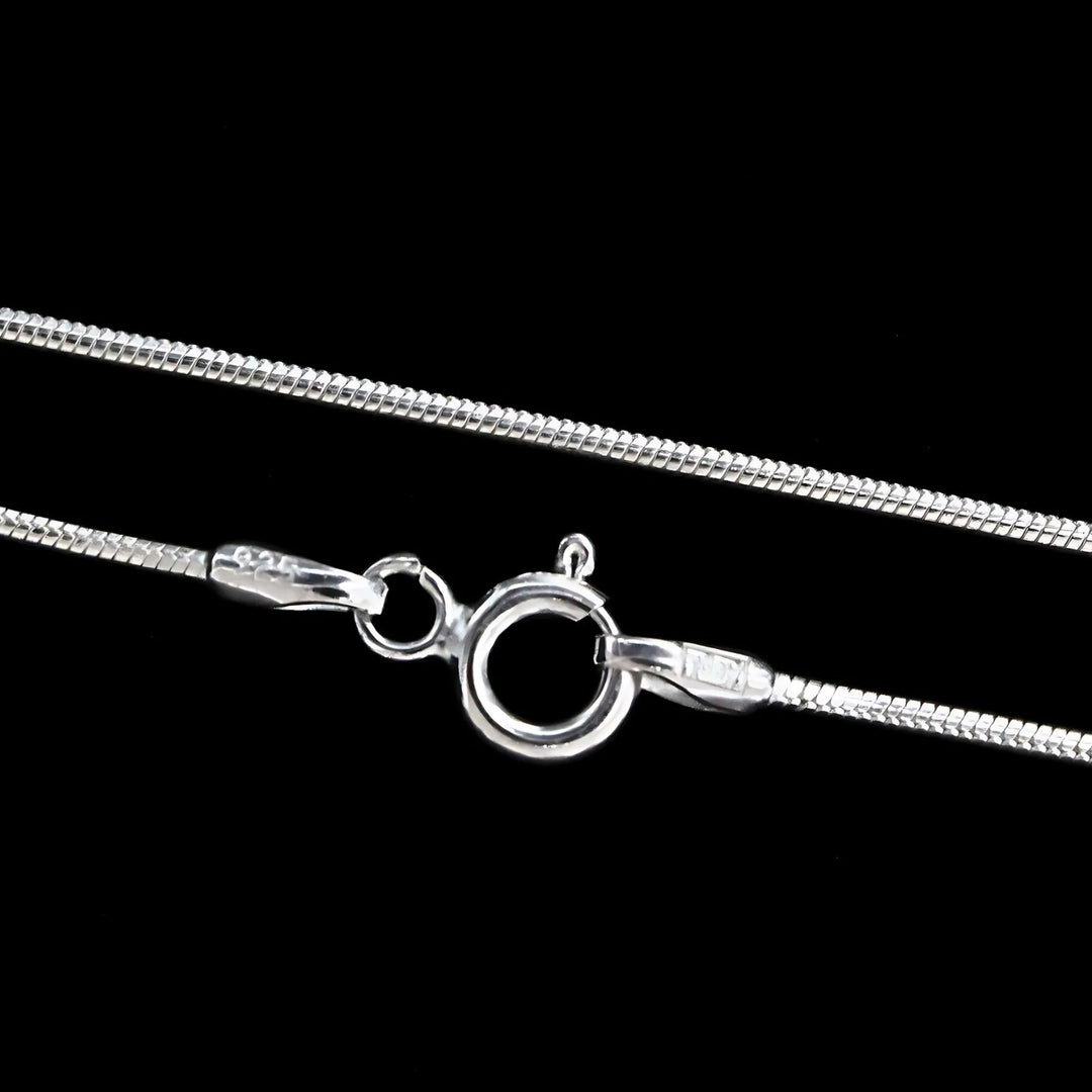Boho style 925 Sterling Silver snake style Neck Chain 16"