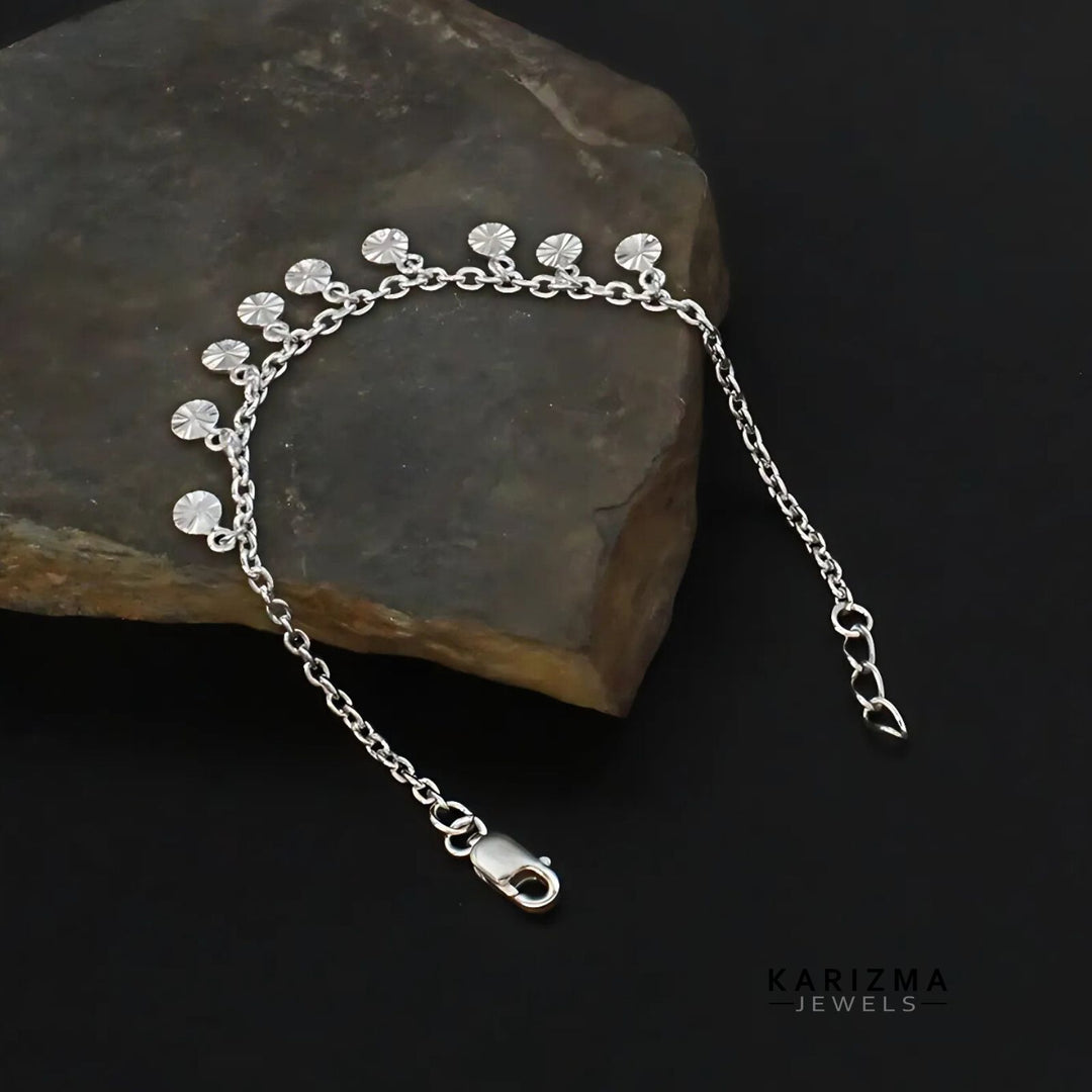 925 Sterling Silver handmade Excellent gifting kids Bracelet