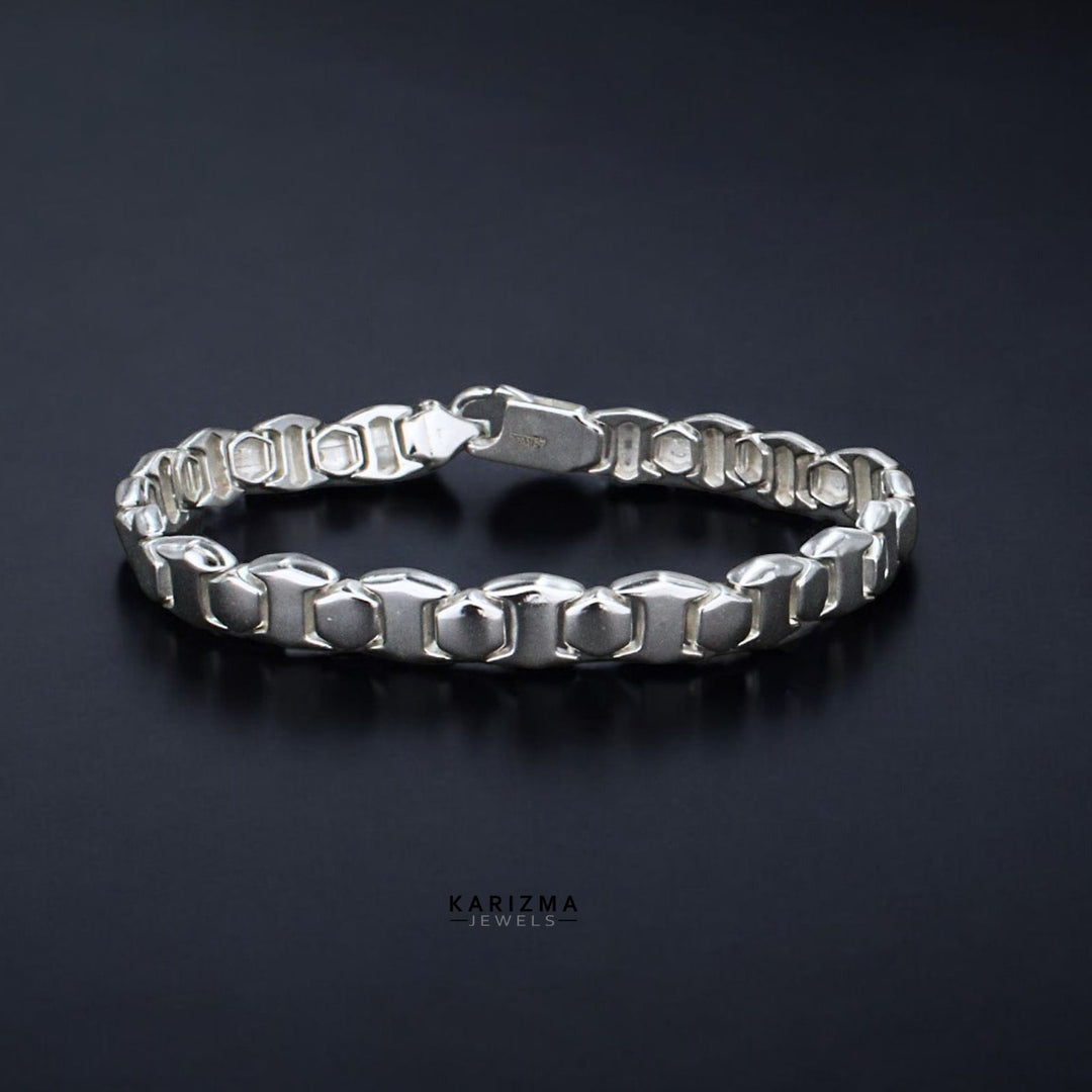 925 Silver Stylish jewelery for Men's Bracelet 8.5"