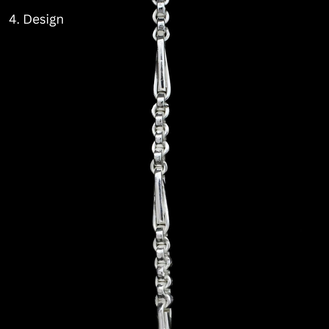 Pure Silver Unisex Neck Chain in 999 Silver