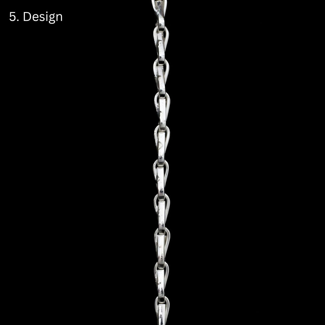 Pure Silver Unisex Neck Chain in 999 Silver