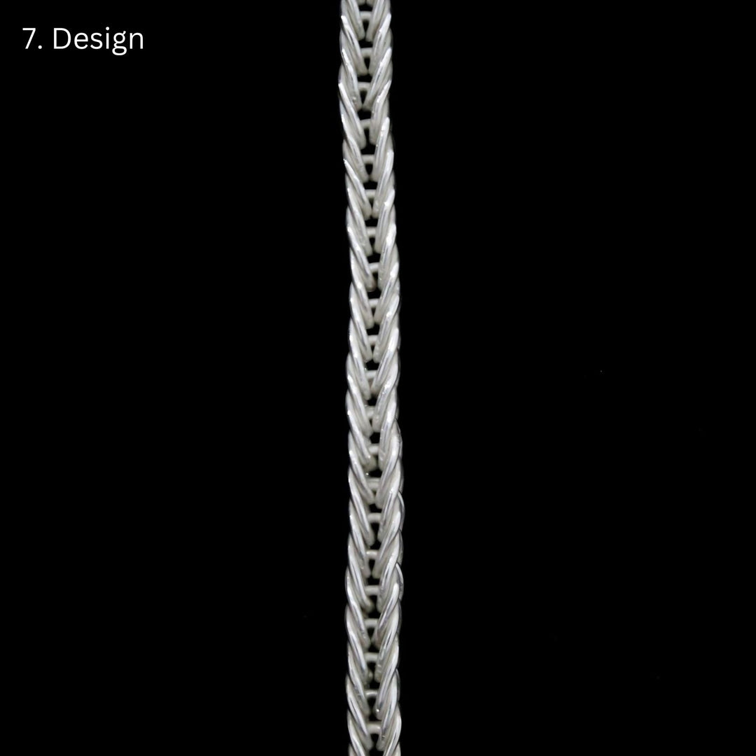 Pure Silver Unisex Neck Chain in 999 Silver