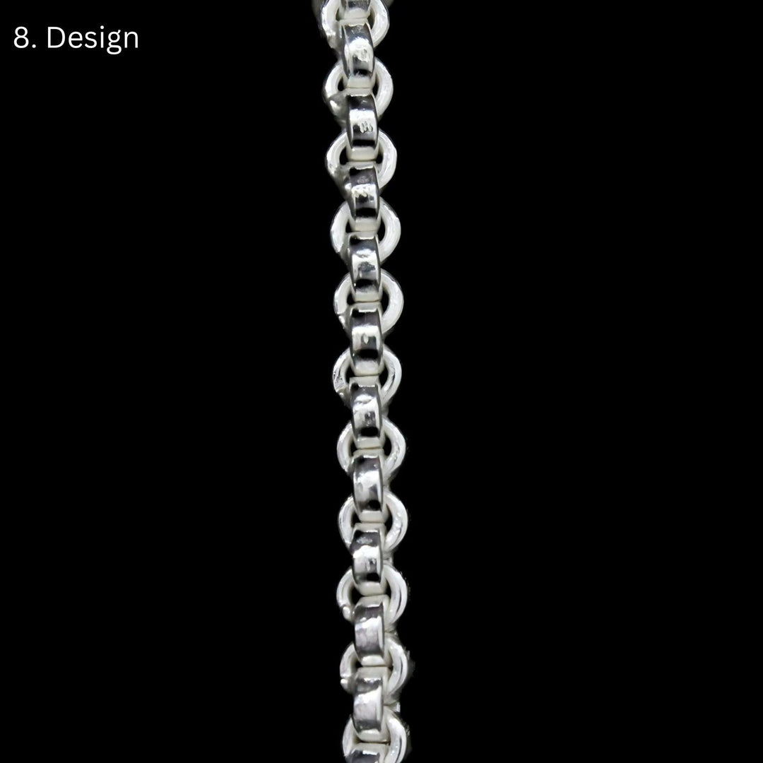 Pure Silver Unisex Neck Chain in 999 Silver