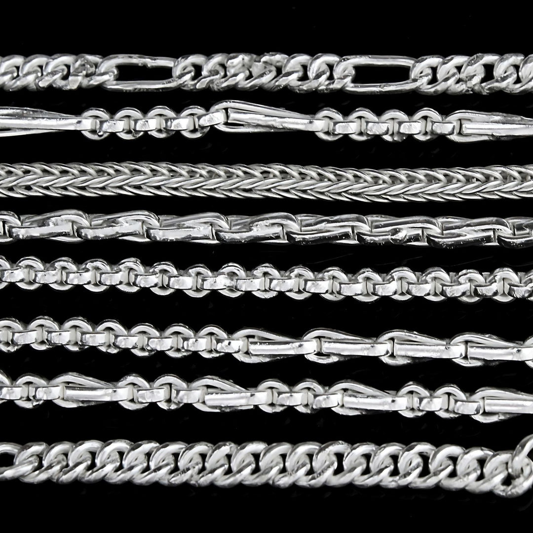 Pure Silver Unisex Neck Chain in 999 Silver