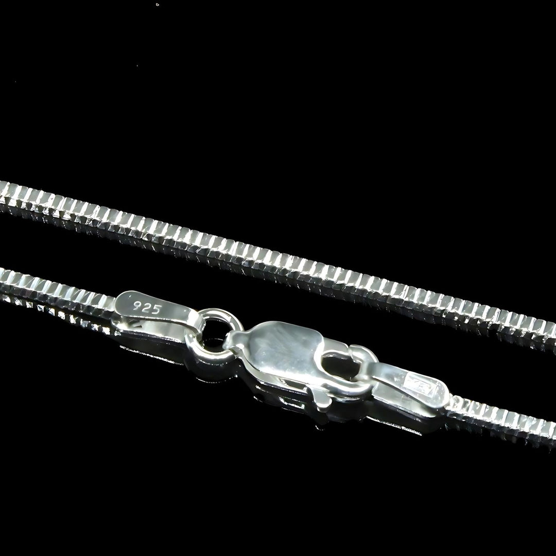 925 Sterling Silver Unisex fabulous Neck Chain 18"