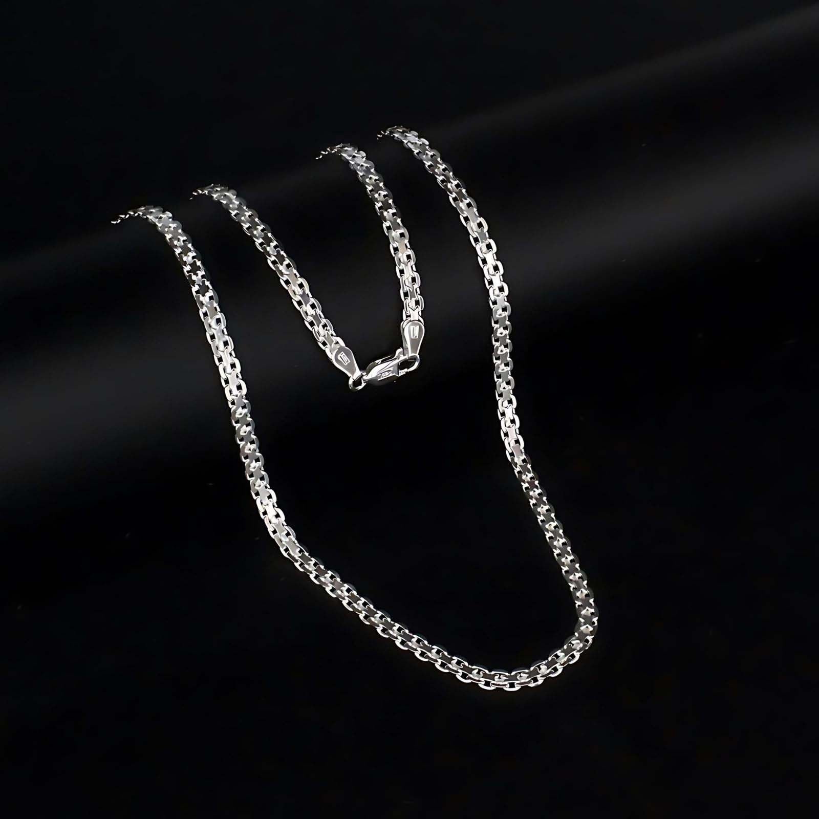 Silver chain models for gents store