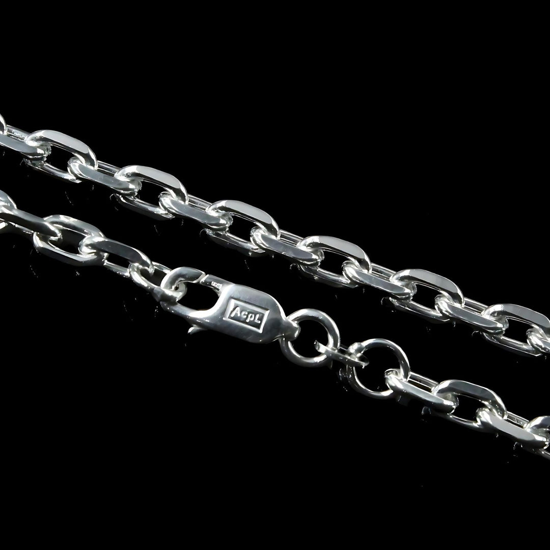 20" 925 Sterling Silver handmade gifting Rolo Unisex Neck Chain