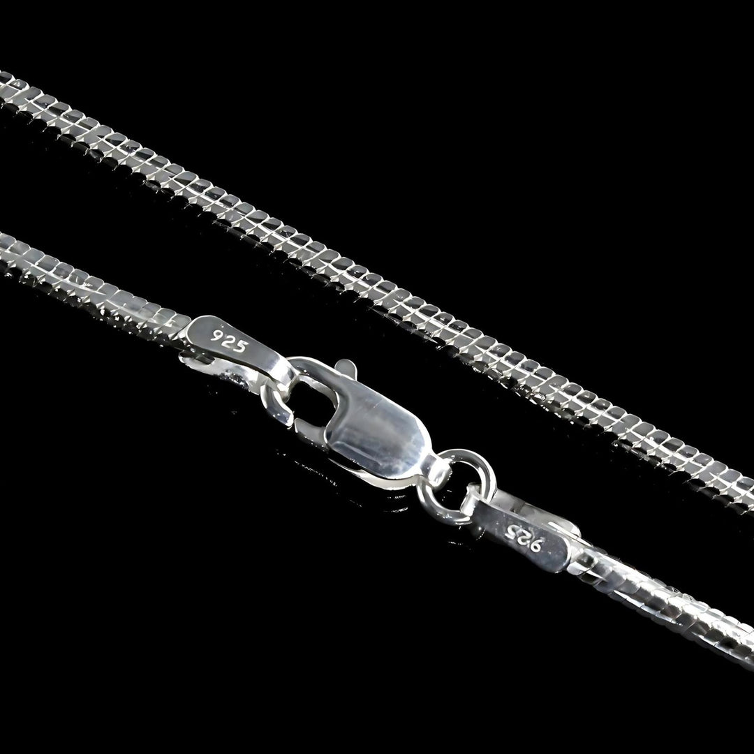 18" 925 Sterling Silver fabulous Men's Women's Neck Chain