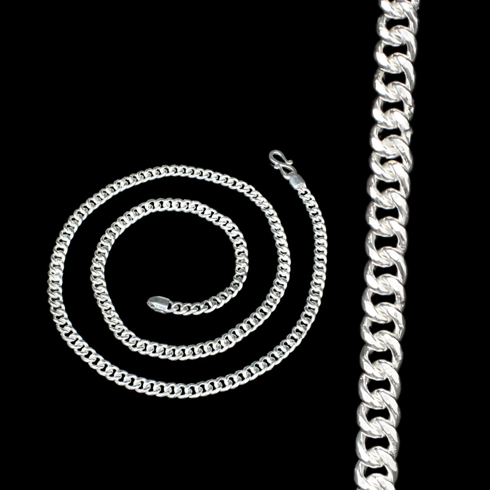 999 Pure Silver Handmade Chain for astrological purpose – Karizma