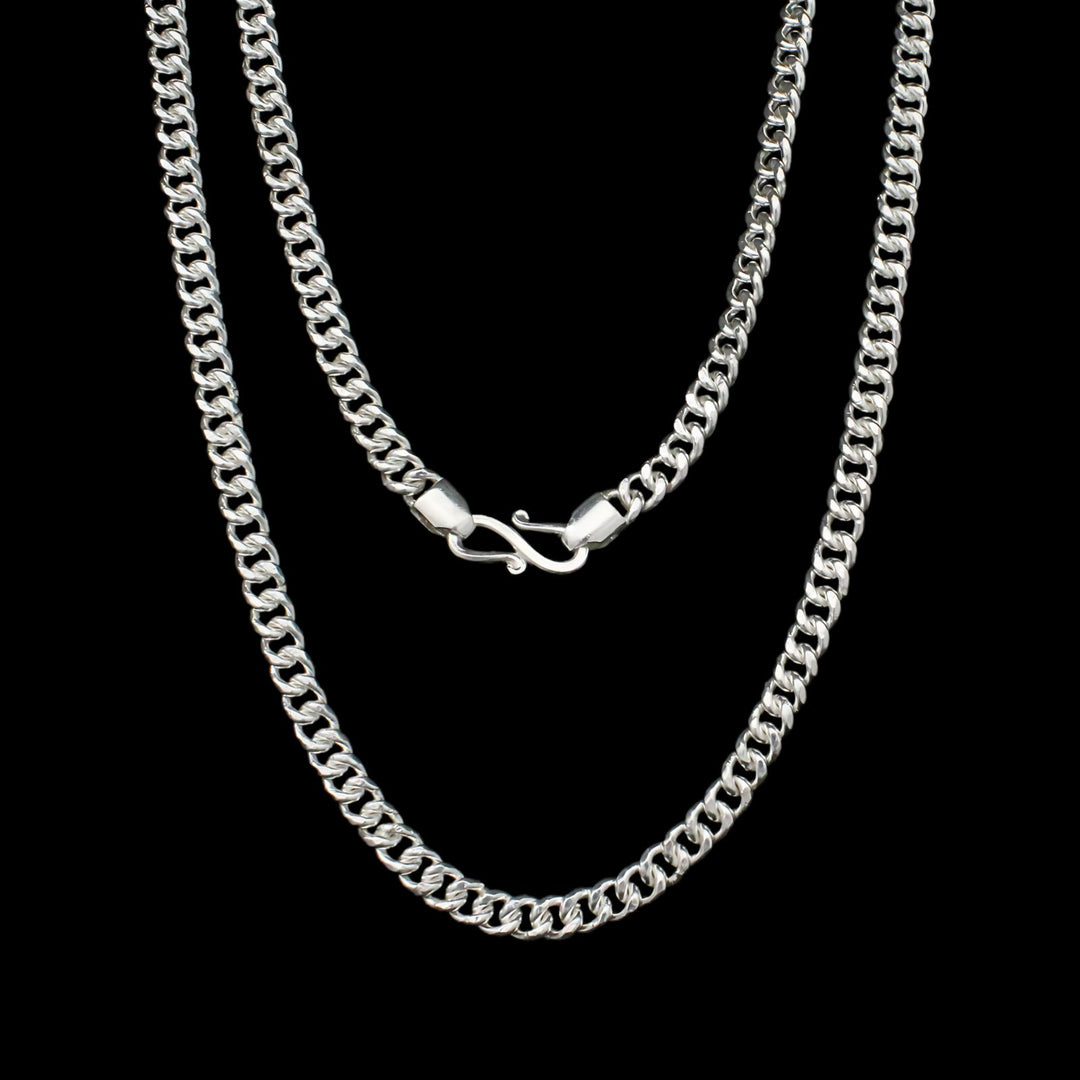 999 Pure Silver Handmade Chain for astrological purpose