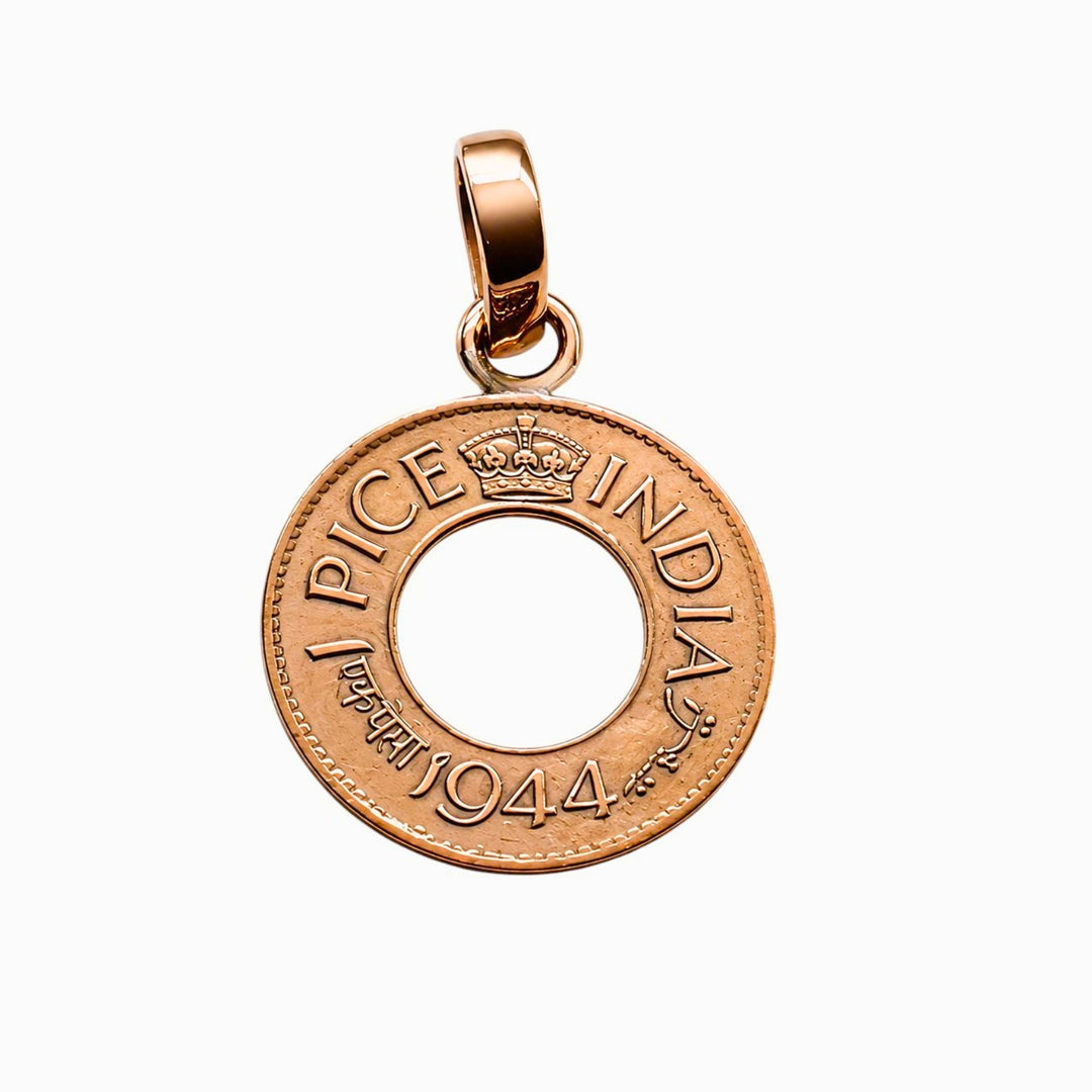 Real Copper Coin Pendant for Astrology