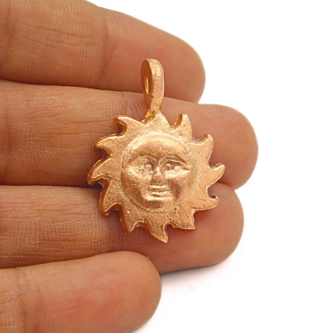 Pure Copper Surya (Sun) Pendant – Lal Kitab Astrology Remedy