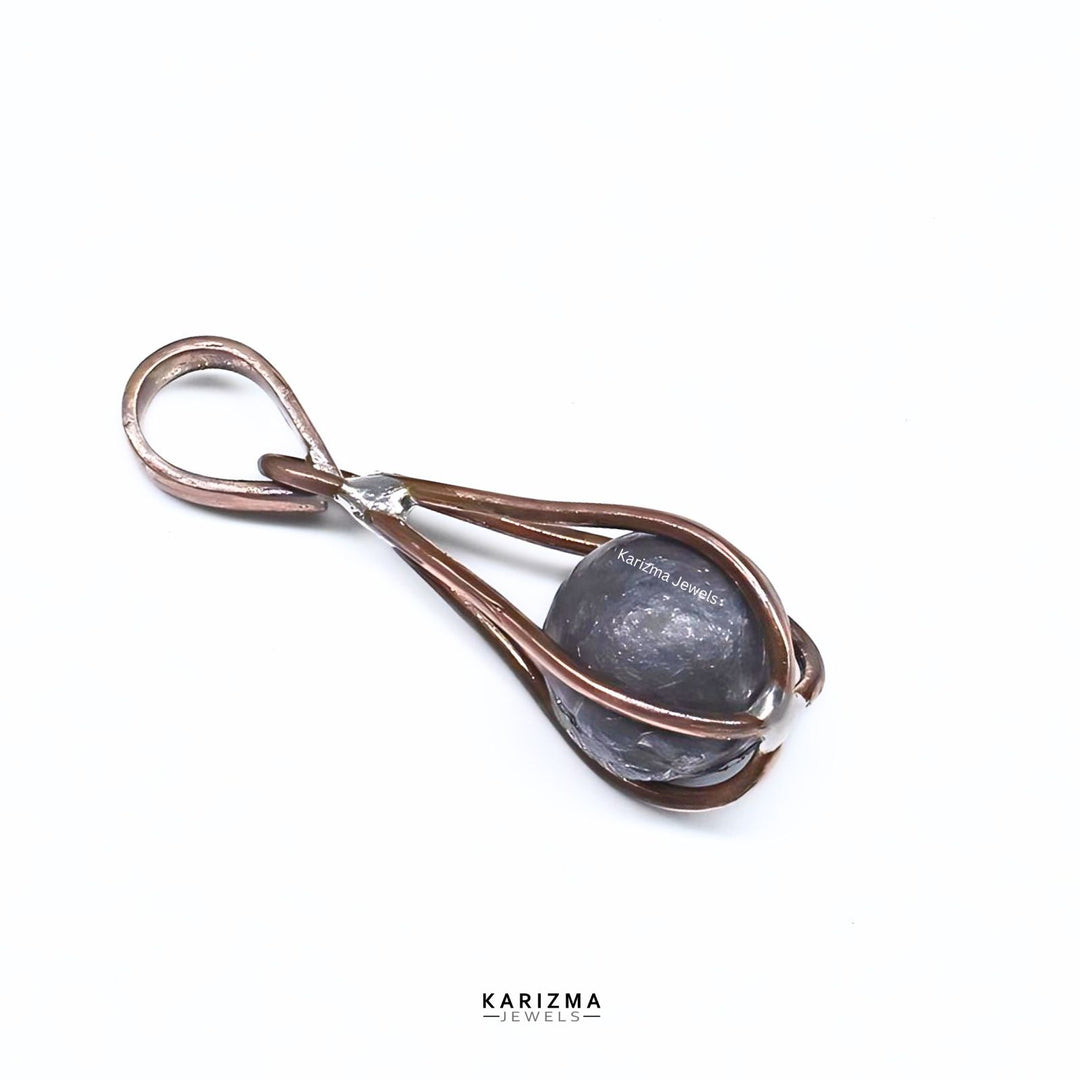 Karizma Jewels Ranga Goli Lead Ball copper cage Pendant for Lal Kitab Remedy