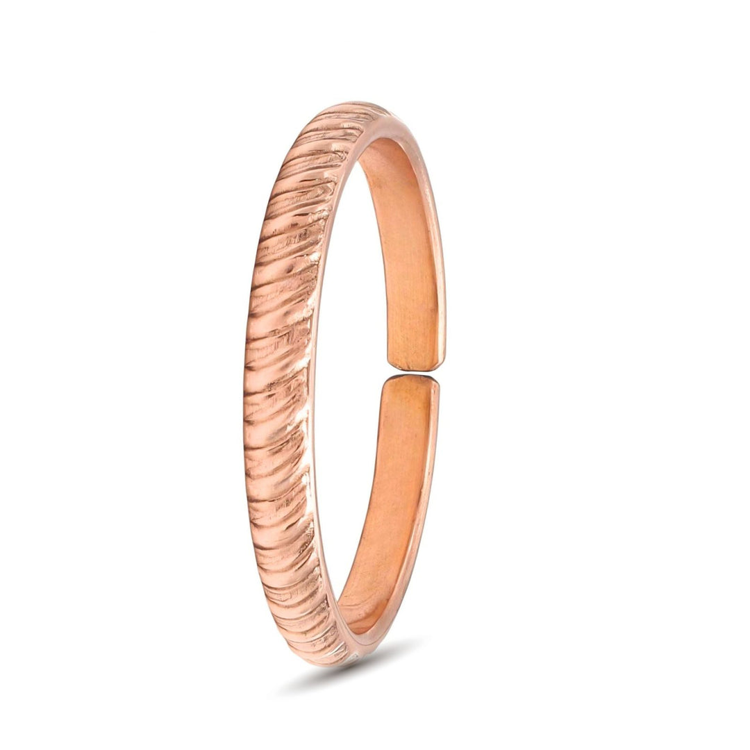 Royal Rope Pattern Pure Copper Wrist Bracelet