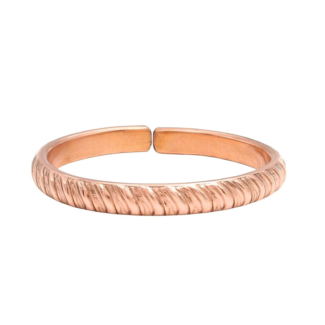 Royal Rope Pattern Pure Copper Wrist Bracelet