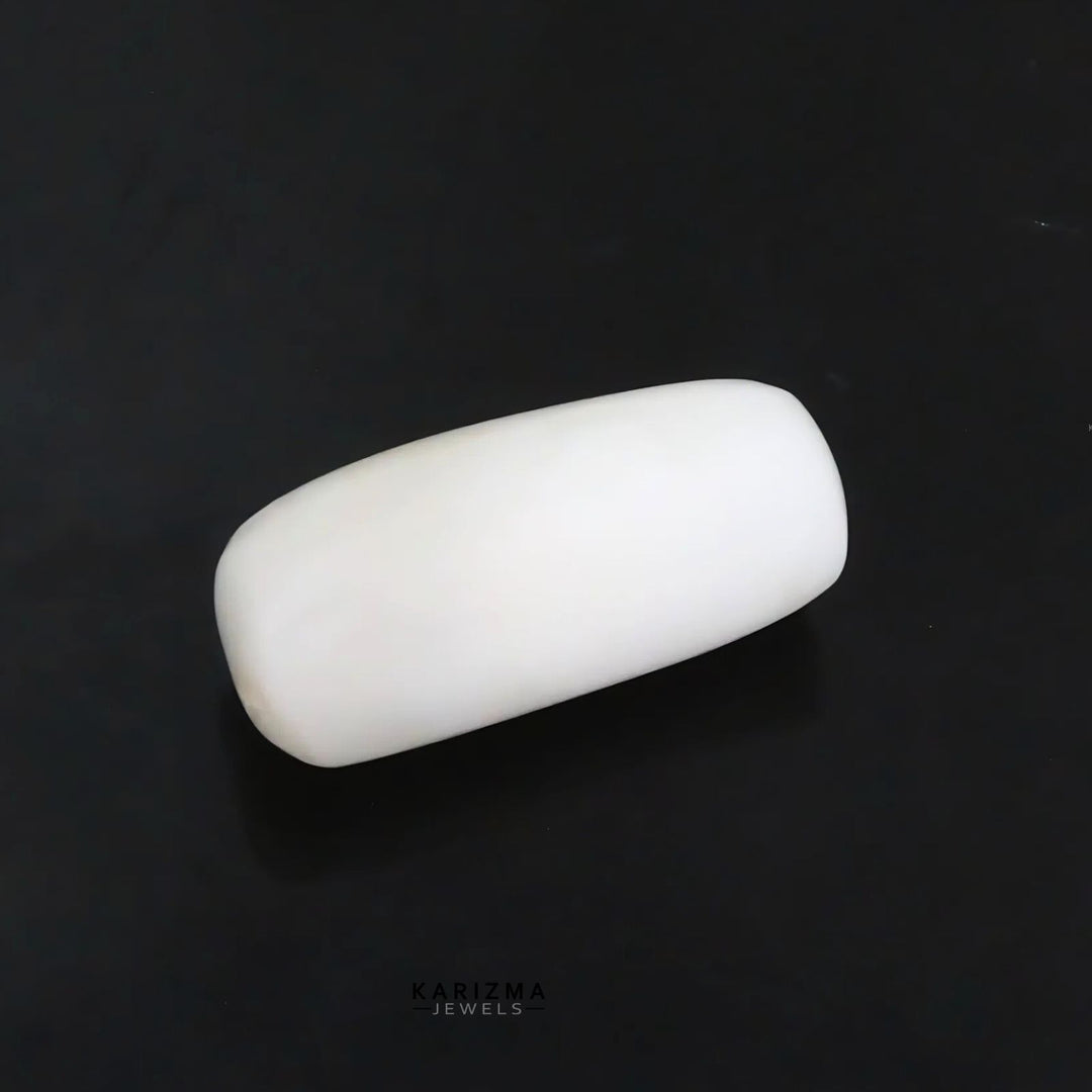 7Ct Natural White Coral Moonga Astrology Rashi Gemstone