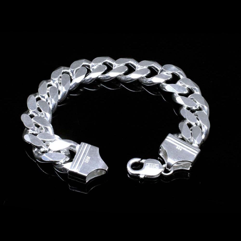 Men Bracelet Silver Accessories | Silver Bracelet Designs Men - New Design  Silver Men - Aliexpress