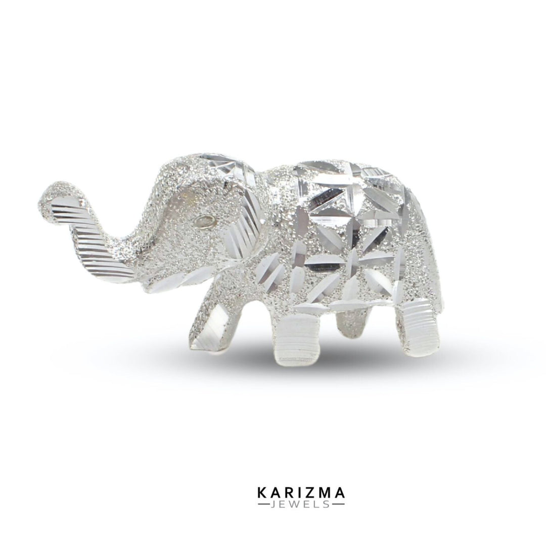 Pure Silver Elephant chandi ka Hathy Lal kitab remedy solid inside