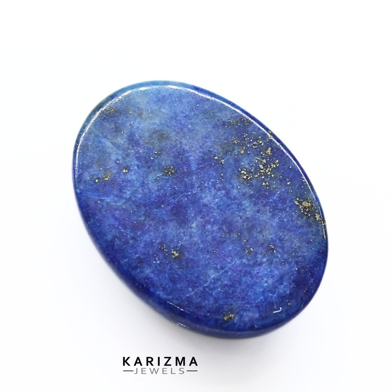 12.1Ct Premium Oval Lapis Lazuli Cab Gemstone – Karizma Jewels