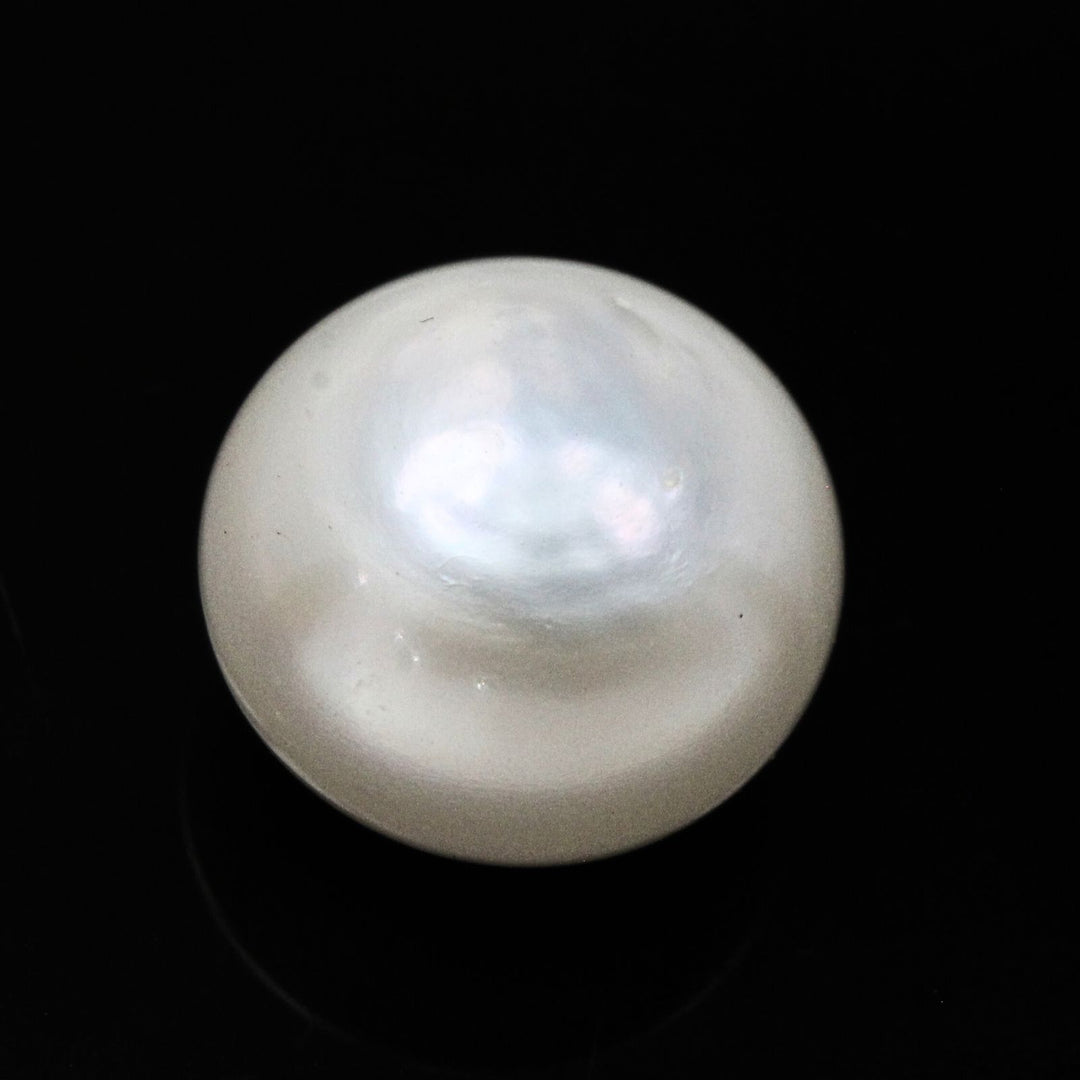 8.4Ct Natural Gemstone Real White Pearl for Moon