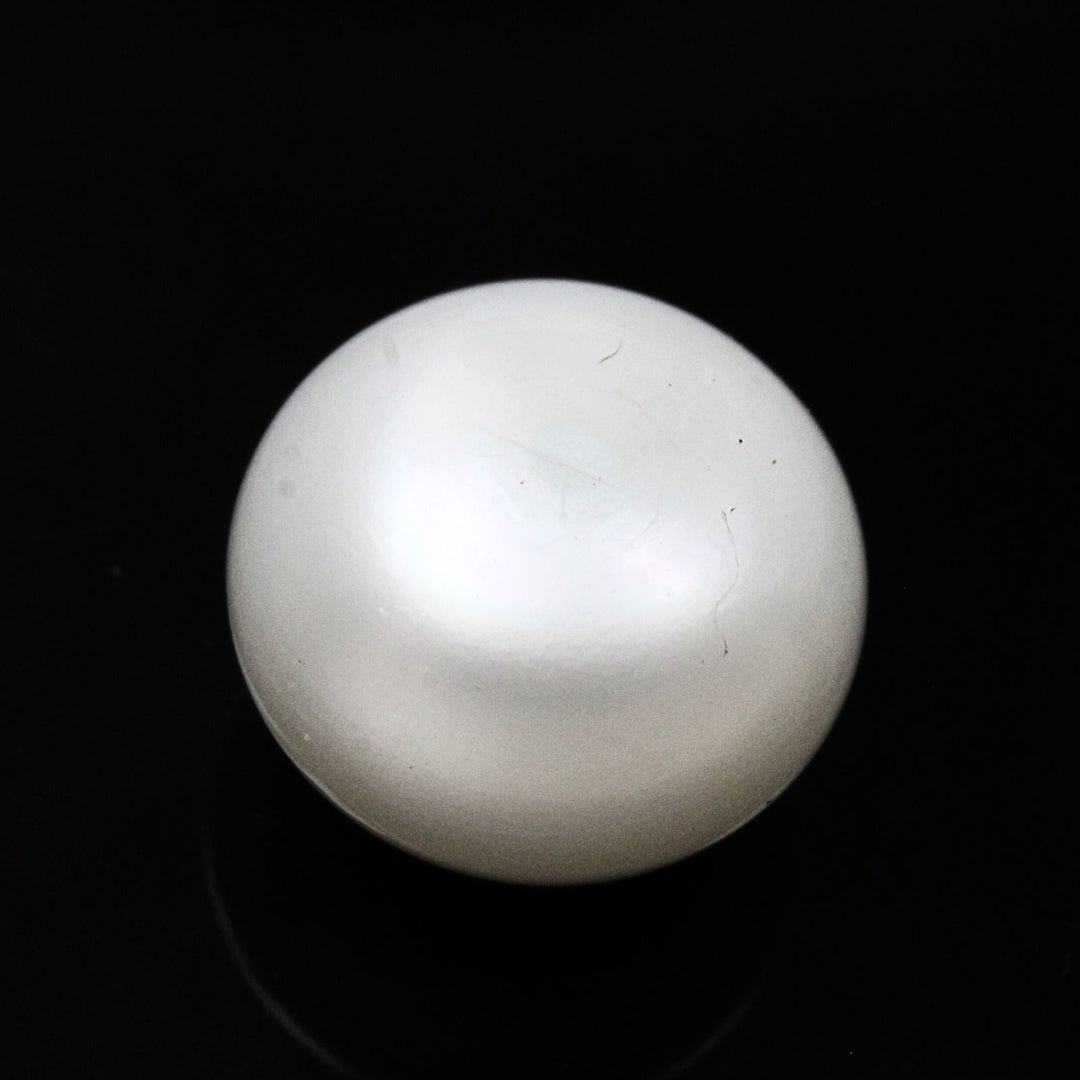 8.4Ct Natural Gemstone Real White Pearl for Moon
