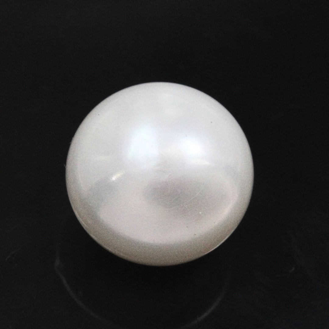 9.3Ct Natural Gemstone Real White Pearl for Moon