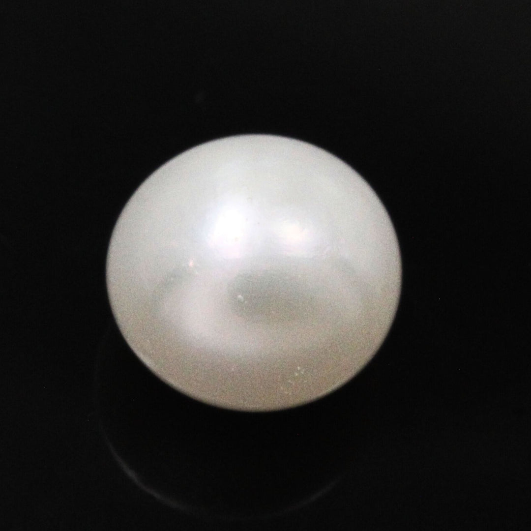 5.9Ct Natural Gemstone Real White Pearl for Moon
